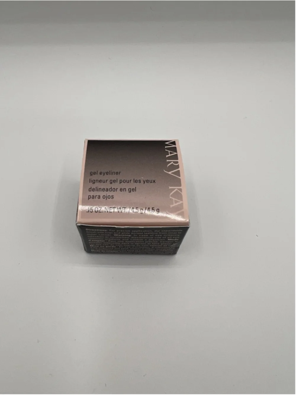 New In Box Mary Kay Gel Eyeliner Jet Black #085874 New In Box
